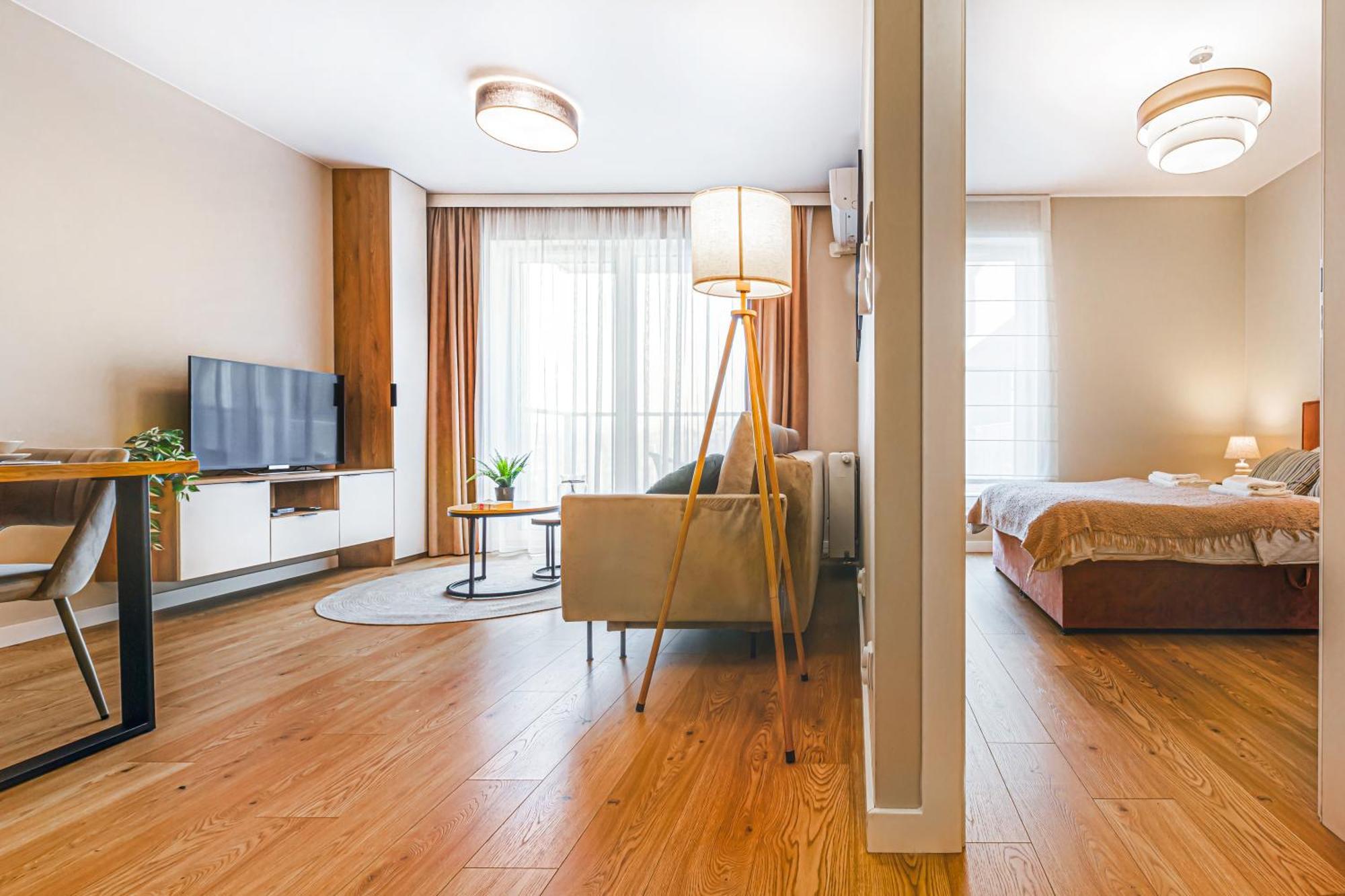 Apartament Komfortowy Z Balkonem I Parkingiem